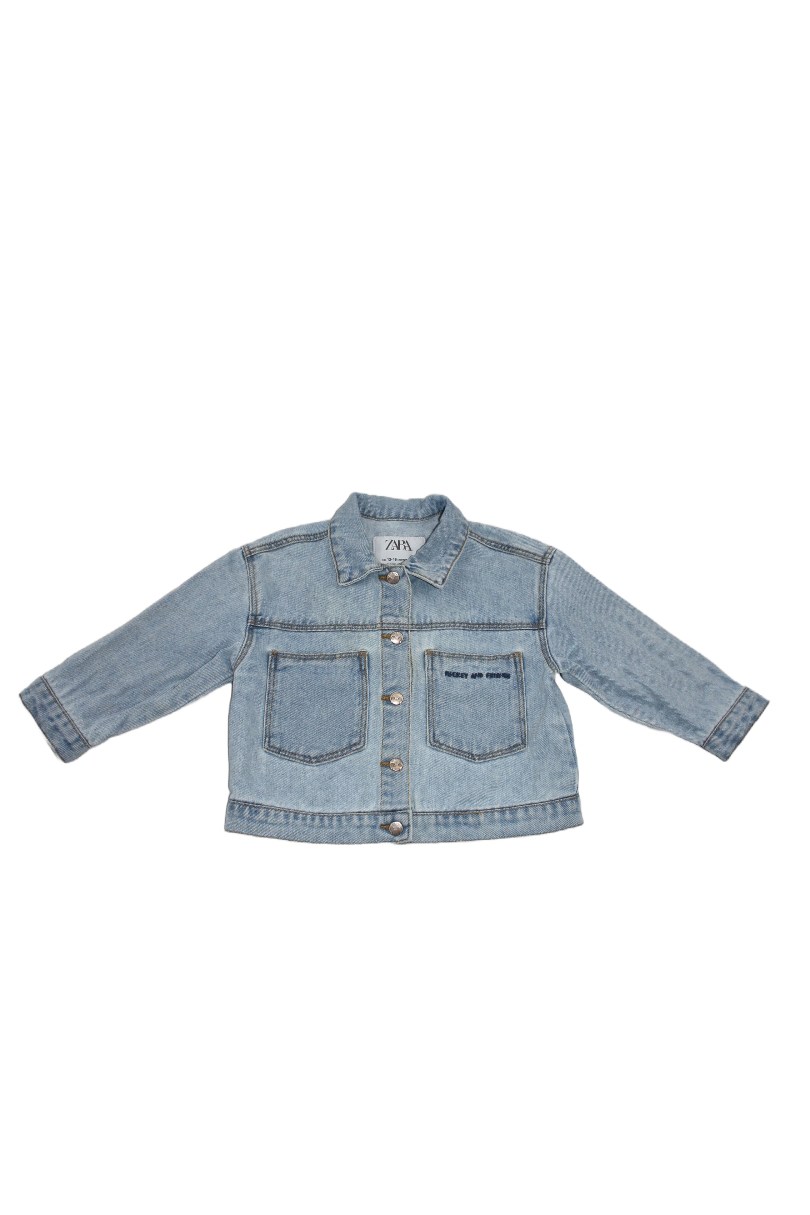 Jeansjacka Zara storlek 86 second hand