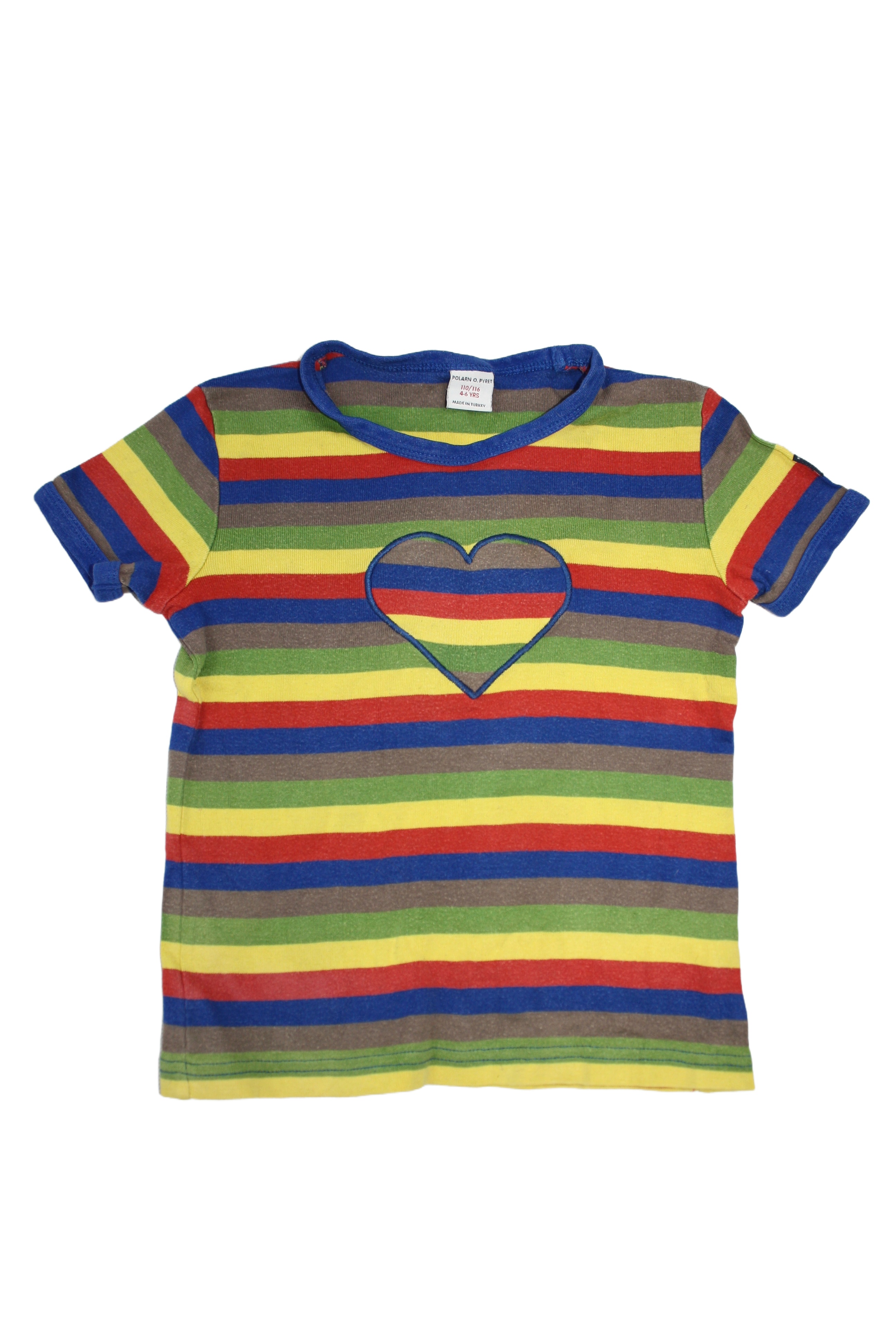 T-shirt Polarn o. Pyret storlek 110-116 second hand