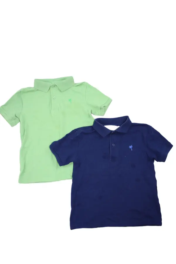 2 pack Piké H&M storlek 98-104 second hand