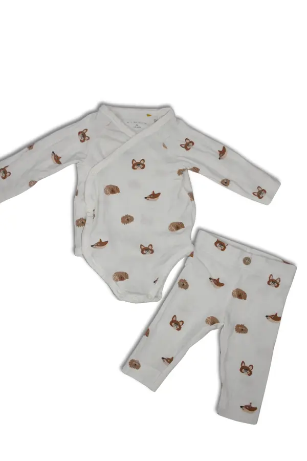 2 delat set Minimarket storlek 56 second hand
