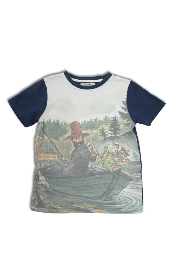 T-shirt Pettson och Findus storlek 98-104 second hand