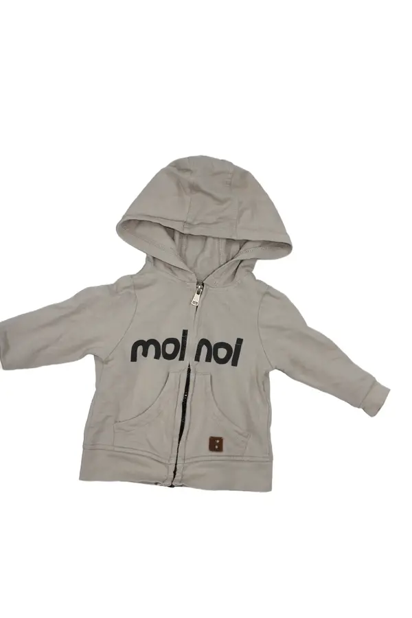 Zip Hoodie MoiNoi storlek 80 second hand
