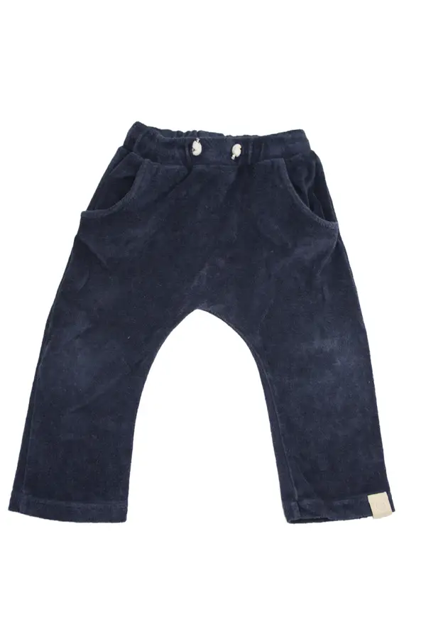 Byxa I dig denim storlek 86 second hand