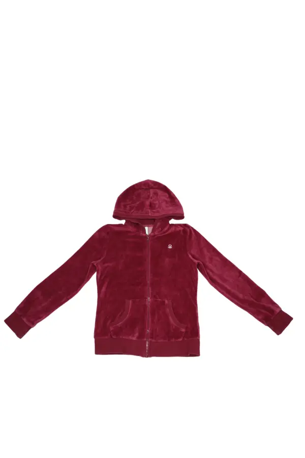 Zip hoodie United colors of benetton storlek 140 second hand