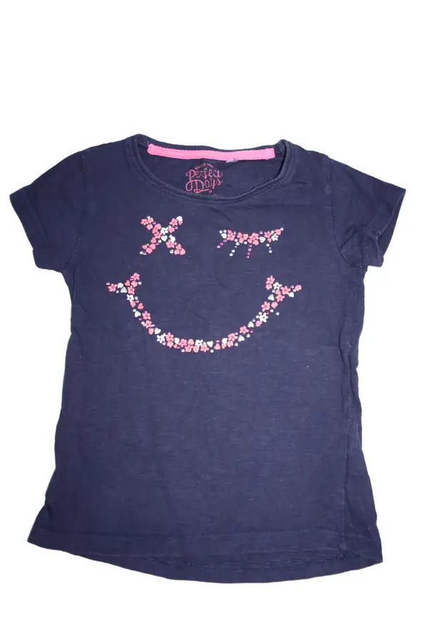 T-shirt Holiday mood storlek 110-116 second hand